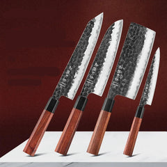 Kitchen Knife Set Chef Utility Stainless Steel - Thekozyhome