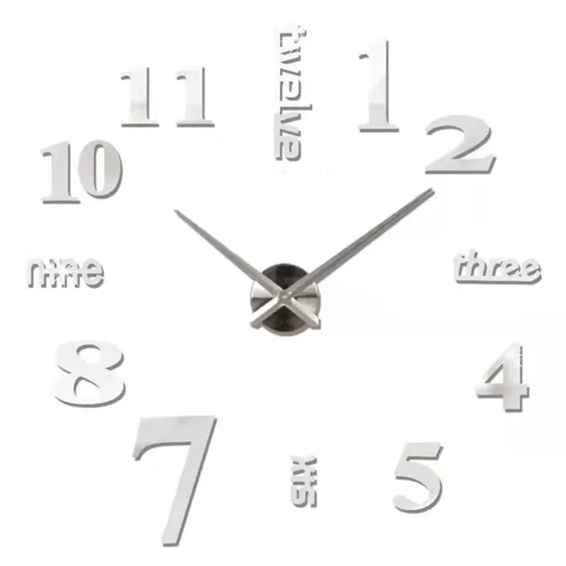 Modern Design Large Wall Clock - Thekozyhome
