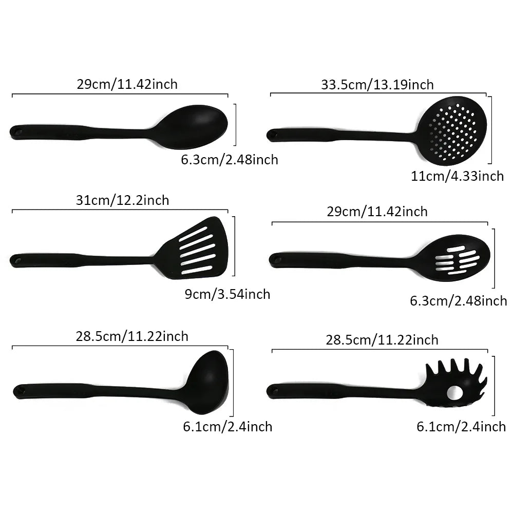 Cooking Utensil Set for Nonstick Cookware - Thekozyhome