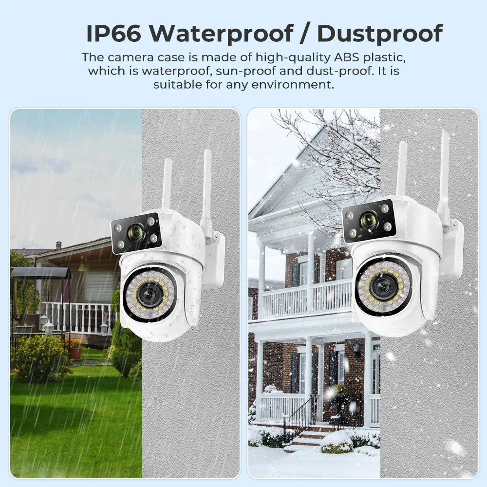 Auto Tracking Outdoor Surveillance Camera Waterproof - Thekozyhome
