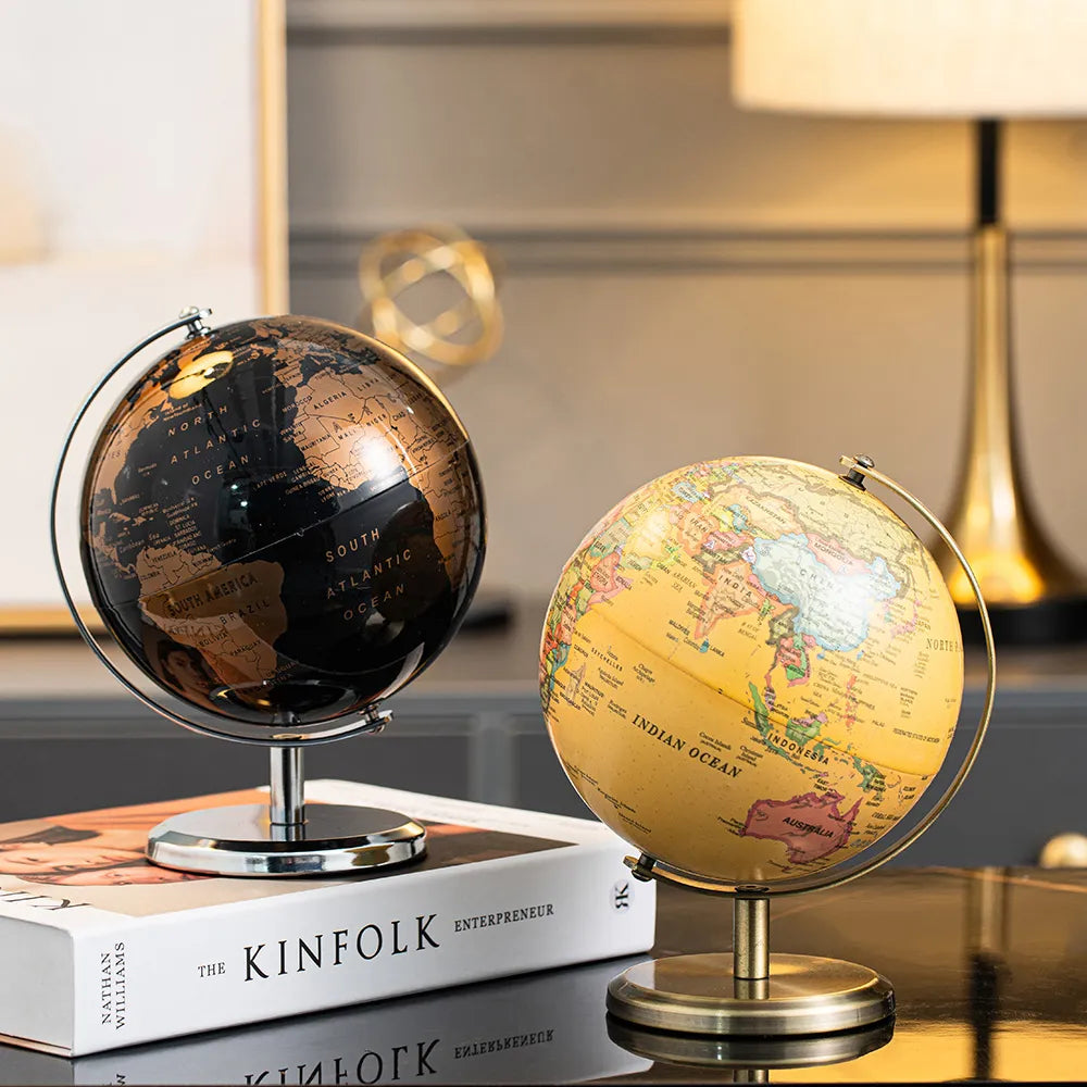 Retro Globe Ornaments Creative Globe - Thekozyhome